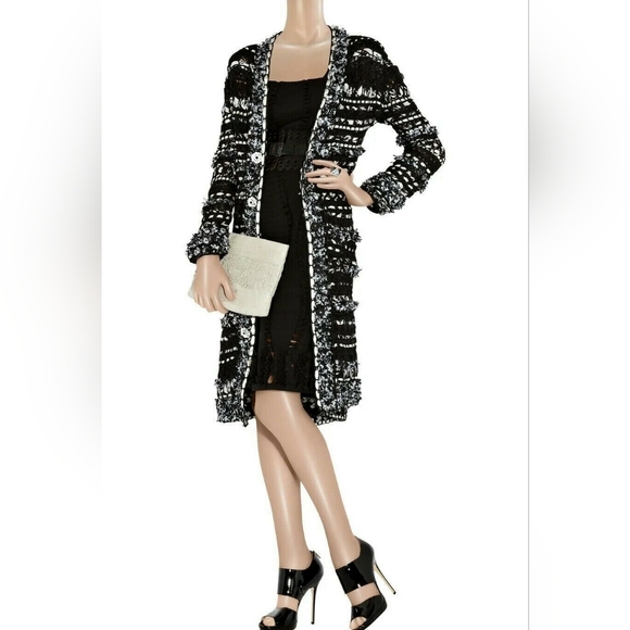 $4,900 OSCAR DE LA RENTA EXQUISITE STUNNING UPTOWN RUNWAY SILK BLACK DRE… - Picture 11 of 12